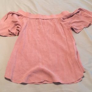 Pink casual top